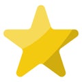 star symbol bright drawing simple icon element