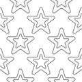 star symbol bright drawing simple pattern doodle