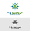 Star Technology Vector Logo Template Royalty Free Stock Photo