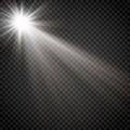 Star thousands of brilliant lights. Royalty Free Stock Photo