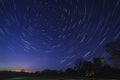 Star Trails - Astronomy - Space Royalty Free Stock Photo