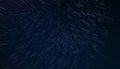 Star trails night sky, time-lapse astronomy view, Stock Photo, Generative AI