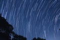 Star Trails Royalty Free Stock Photo
