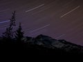 Star Trails over the Alaska Range