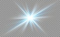 Star on a transparent background,light effect, illustration. explosion with sparkles.
