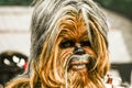 Star wars characters on comic con convention