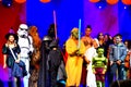 Star wars characters at Halloween parade