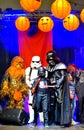 Star wars characters at Halloween parade