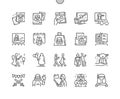 Star Wars Day Well-crafted Pixel Perfect Vector Thin Line Icons