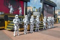 Star Wars, Disney World, Storm Troopers Show Royalty Free Stock Photo