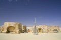 Star Wars film set from the Sahara, Tunisia Royalty Free Stock Photo