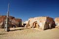 Star Wars film set, Tunisia Royalty Free Stock Photo