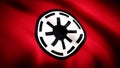 Star Wars Galactic Republic Symbol Logo Flag. Star Wars Galactic Republic Symbol Logo Flag. Editorial use only