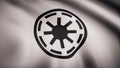 Star Wars Galactic Republic Symbol Logo Flag. Star Wars Galactic Republic Symbol Logo Flag. Editorial use only