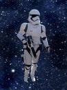 Star Wars Galaxy Edge Disneyland Storm Trooper Royalty Free Stock Photo