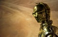 Star Wars robot C-3PO Royalty Free Stock Photo