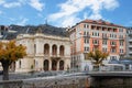 Stara Louka street of Karlsbad (Karlovy Vary) Royalty Free Stock Photo