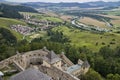 Stara Lubovna - Lubovniansky Castle, Slovakia: view from Lubovnian Castle to the surrounding