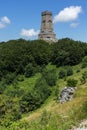 Stara Planina Balkan Mountain and Monument to Liberty Shipka, Bulgaria Royalty Free Stock Photo