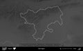 Stara Zagora outlined, Bulgaria. Grayscale Royalty Free Stock Photo