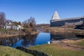 Staraya Ladoga, Russia : Ancient historical old Ladoga fortress in the village of Staraya Ladoga - Leningrad region Russia - Royalty Free Stock Photo