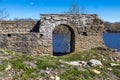 Staraya Ladoga, Russia, Ancient historical old Ladoga fortress in the village of Staraya Ladoga - Leningrad region Russia - Royalty Free Stock Photo