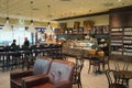 Starbucks cafe interior Royalty Free Stock Photo