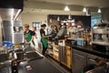 Starbucks Cafe interior Royalty Free Stock Photo