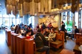 Starbucks Cafe interior Royalty Free Stock Photo