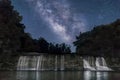 Stardust Over the Upper Cataract - Indiana Royalty Free Stock Photo