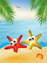 Starfish cartoon