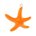 Starfish Christmas Ball Royalty Free Stock Photo