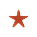 starfish colored icon. Element of summer pleasure icon for mobile concept and web apps. Cartoon style starfish colored icon can be