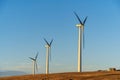 Starfish Hill Wind Farm in Cape Jervis Royalty Free Stock Photo