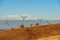 Starfish Hill Wind Farm in Cape Jervis Royalty Free Stock Photo