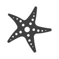 Starfish Icon. Vector on a white background.