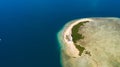 Starfish Island, Puerto Princesa, Palawan. Island hopping Tour at Honda Bay, Palawan. Royalty Free Stock Photo