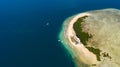 Starfish Island, Puerto Princesa, Palawan. Island hopping Tour at Honda Bay, Palawan. Royalty Free Stock Photo