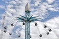 Starflyer Ride on London`s South bank Royalty Free Stock Photo