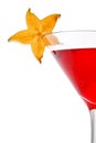 Starfruit Cocktail Royalty Free Stock Photo