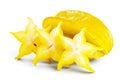 Starfruit with slices