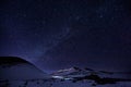 Stargazing at Mauna Kea Summit Big Island, Hawaii Royalty Free Stock Photo