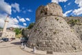 Stari Bar Fortress near Bar city in Montenegro Royalty Free Stock Photo