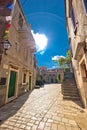 Stari grad on Hvar island old square