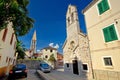 Stari grad on Hvar island stone streets Royalty Free Stock Photo