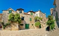 Stari Grad on Hvar island street Royalty Free Stock Photo