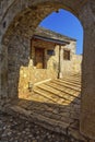 Stari Most, old bridge, Mostar, Bosnia and Herzegovina Royalty Free Stock Photo