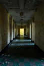 Foreboding, Dark Hallway - Abandoned Medfield State Hospital - Massachusetts