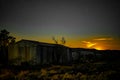 Starlit Shed at Twilight