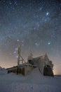 Starlit sky in Giant Mountains / Karkonosze